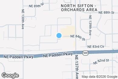 Map image of the property - 8313 NE 134th Pl