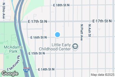 Map image of the property - 1807 E 16th St N