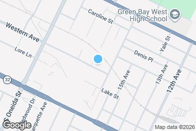 Map image of the property - 1050 Western Ave