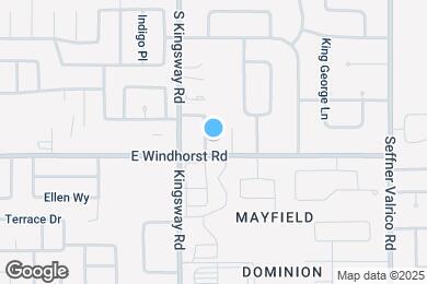 Map image of the property - 1305 Eagleview Dr