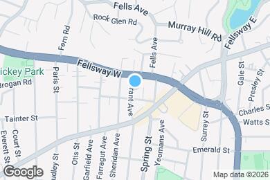 Map image of the property - 185 Grant Ave