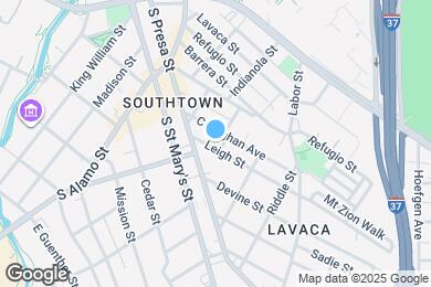 Map image of the property - 125 Leigh St