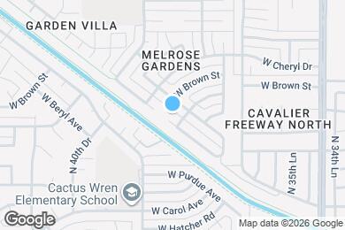 Map image of the property - 3808 W Malapai Dr
