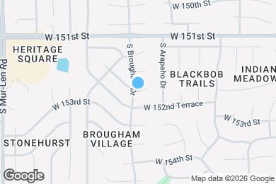 Map image of the property - 15915 W 152nd Cir