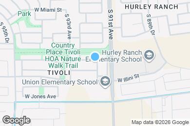 Map image of the property - 9127 W Elwood St