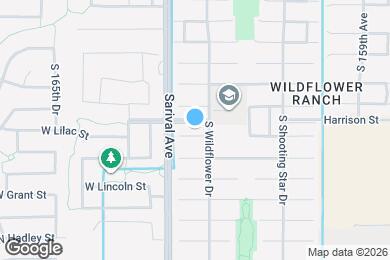 Map image of the property - 16236 W Lilac St