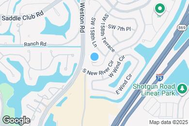 Map image of the property - 842 SW 159th Terrace