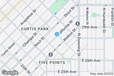 Map image of the property - 2854 California St