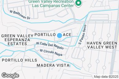 Map image of the property - 768 W Calle Del Ensalmo