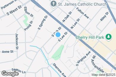 Map image of the property - 114 S Lee St
