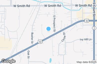 Map image of the property - Westwood Apartments - SP Lafayette LLC