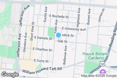 Map image of the property - 206 Oak St