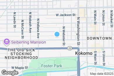 Map image of the property - 518 1/2 W Walnut St
