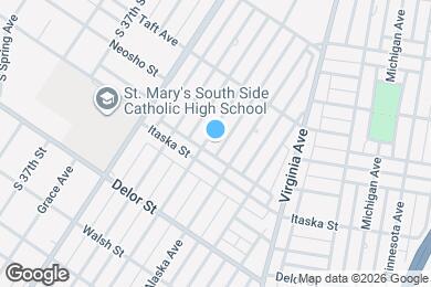 Map image of the property - 4664 Louisiana Ave