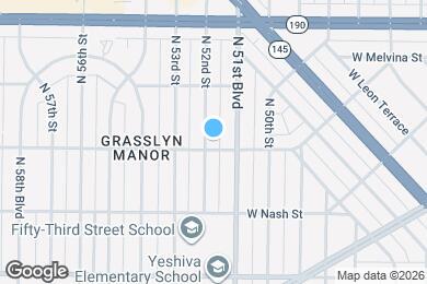 Map image of the property - 3806 N 52nd St