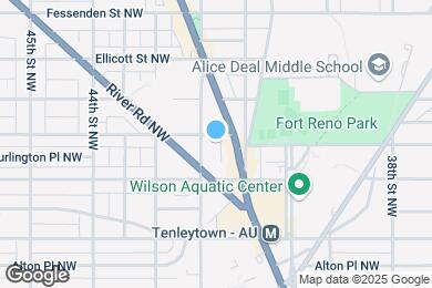 Map image of the property - 4114 Chesapeake St NW