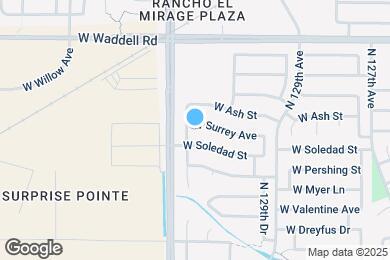 Map image of the property - 13027 W Surrey Ave