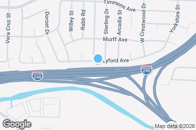 Map image of the property - 5405 Lyford Ave