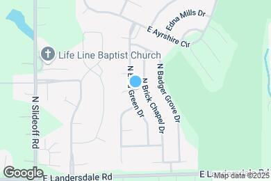 Map image of the property - 13277 N Etna Green Dr