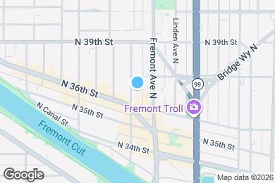 Map image of the property - 3618 Evanston Ave