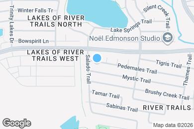 Map image of the property - 8508 Pedernales Trail