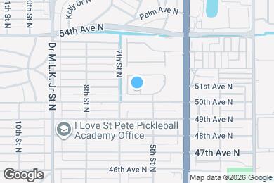 Map image of the property - 5116 6th St N
