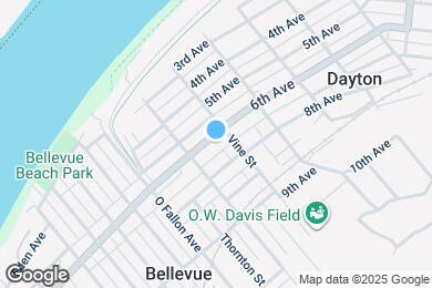 Map image of the property - 224 6th Ave