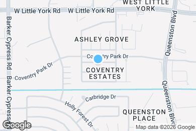 Map image of the property - 17603 Chatham Way Dr