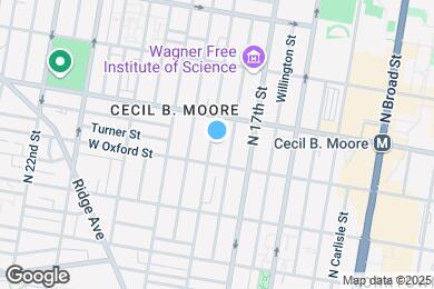 Map image of the property - 1617 N 18th St