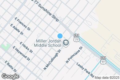 Map image of the property - 734 N Milam St
