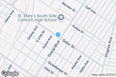 Map image of the property - 3604 Delor St
