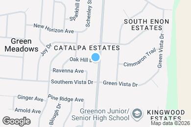 Map image of the property - 6515 Oak Hill Dr