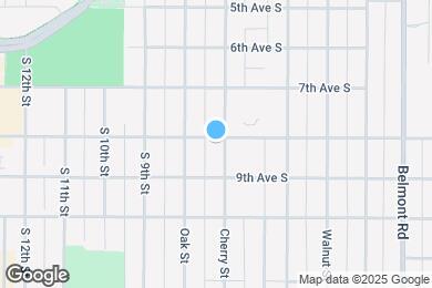 Map image of the property - 802 Cherry St