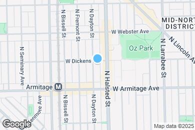 Map image of the property - 2053 N Dayton St