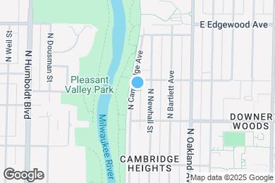 Map image of the property - 3358 N Cambridge Ave