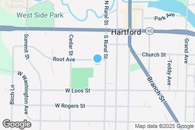 Map image of the property - 217 Root Ave