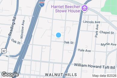 Map image of the property - 818 Oak St