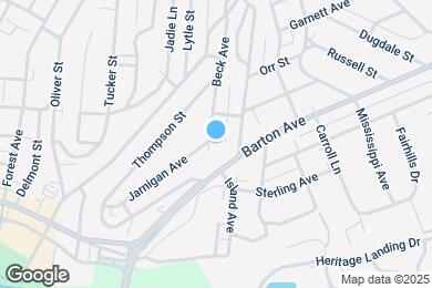 Map image of the property - 328 Beck Ave