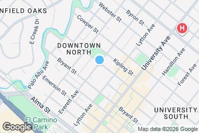Map image of the property - 390 Everett Ave