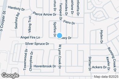 Map image of the property - 1000 Galaxy Dr