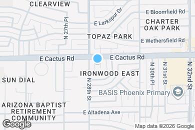 Map image of the property - 12042 N 28th Pl