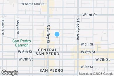 Map image of the property - 639 W 4th St