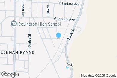 Map image of the property - 836 S Tipton St