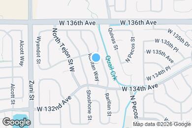 Map image of the property - 13474 Raritan Way