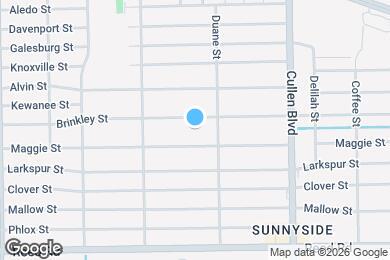 Map image of the property - 4512 Brinkley St