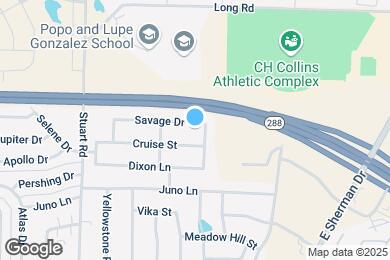 Map image of the property - 1108 Savage Dr