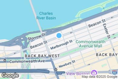Map image of the property - 445 Beacon St