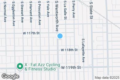Map image of the property - 11725 S Wentworth Ave