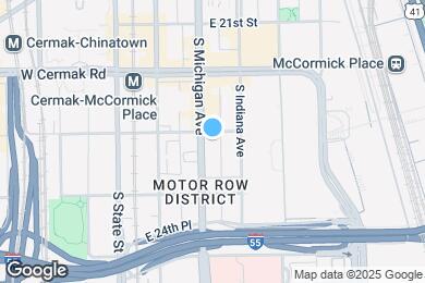 Map image of the property - 2303 S Michigan Ave