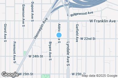 Map image of the property - 703 W 24th St
